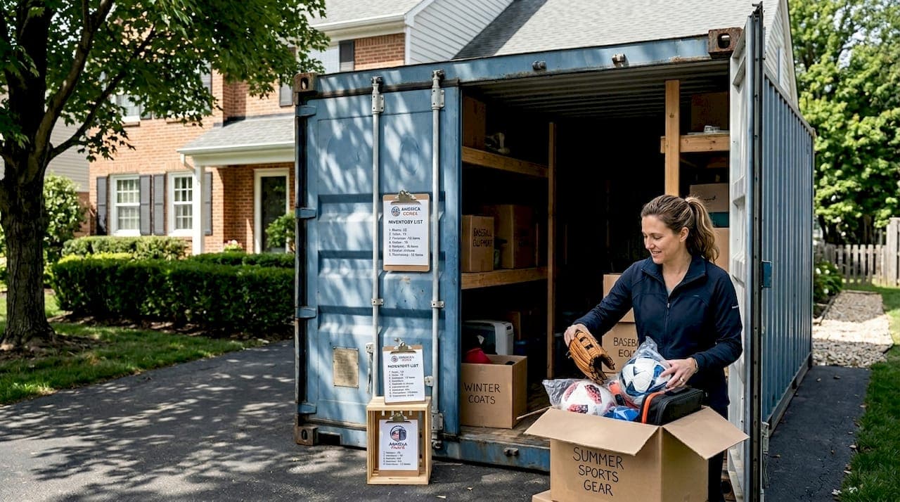 Secure, Affordable Residential Container Storage Explained