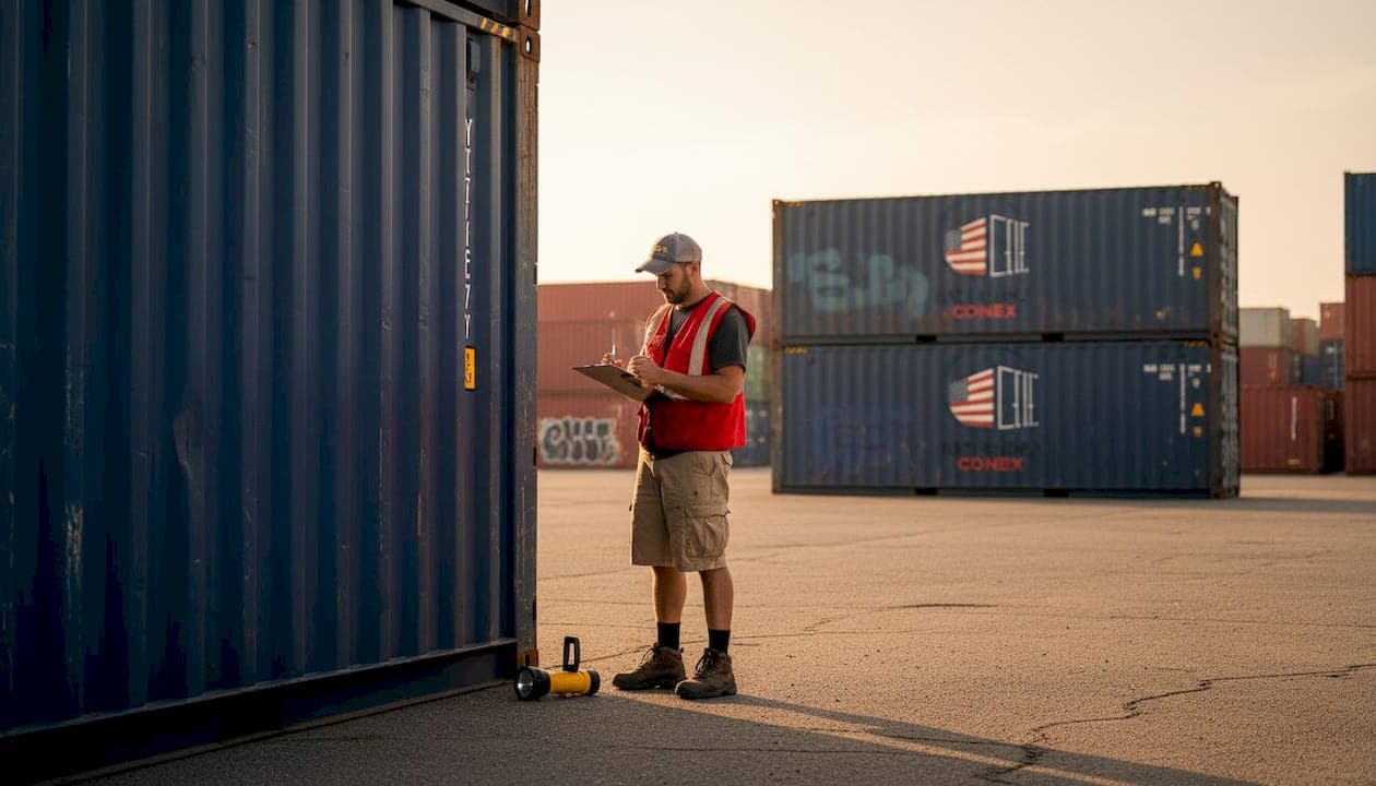 How to Inspect Used Containers Before You Buy